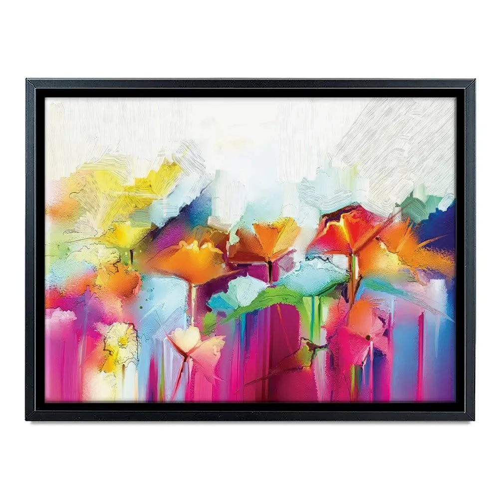 Abstract Flowers Canvas Print Abstract Flowers Canvas Print wall art product pluie_r / Shutterstock