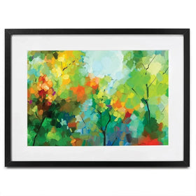 Abstract Forest Framed Art Print Abstract Forest Framed Art Print wall art product pluie_r / Shutterstock