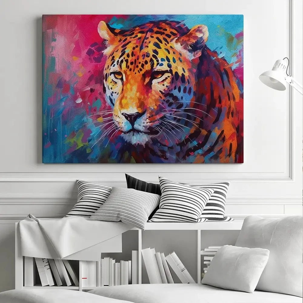Abstract Jaguar Canvas Print Abstract Jaguar Canvas Print wall art product BinGoTinGo / Shutterstock