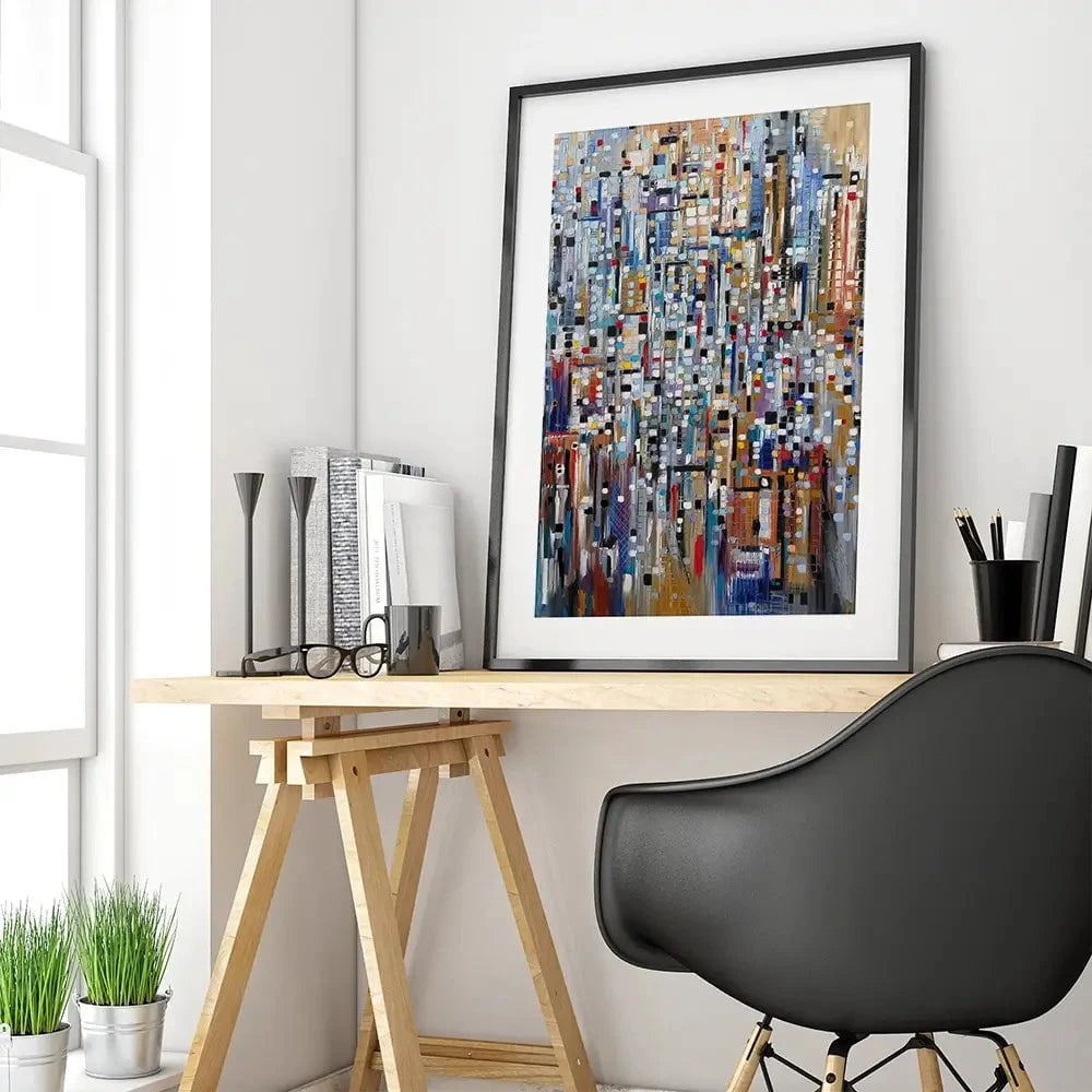 Abstract Life Framed Art Print Abstract Life Framed Art Print wall art product Ekaterina Ermilkina
