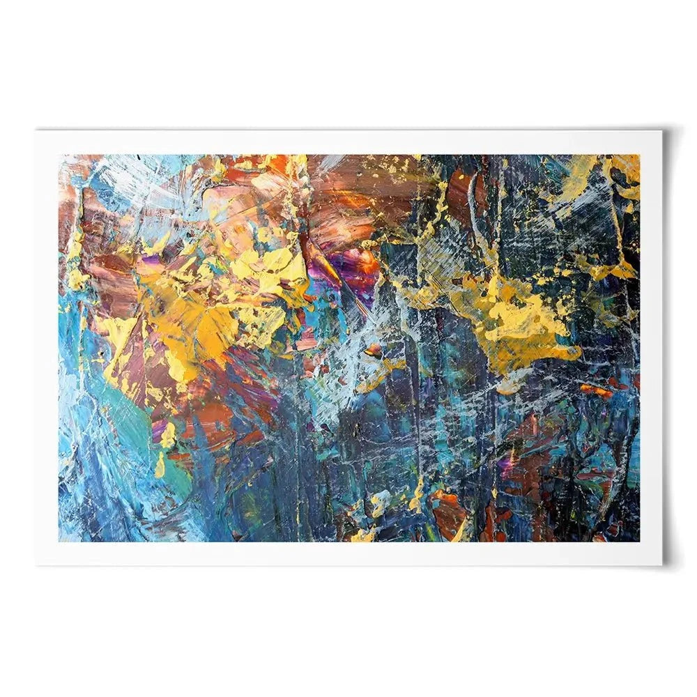 Abstract Mess Art Print Abstract Mess Art Print wall art product S-BELOV / Shutterstock