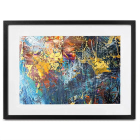 Abstract Mess Framed Art Print Abstract Mess Framed Art Print wall art product S-BELOV / Shutterstock