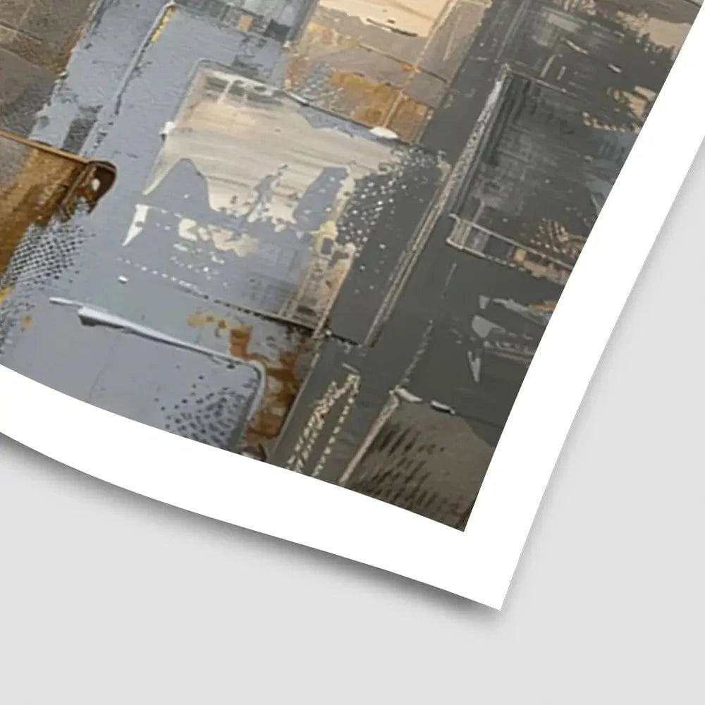 Abstract Moody City Art Print Abstract Moody City Art Print wall art product Creative Studio - Independent