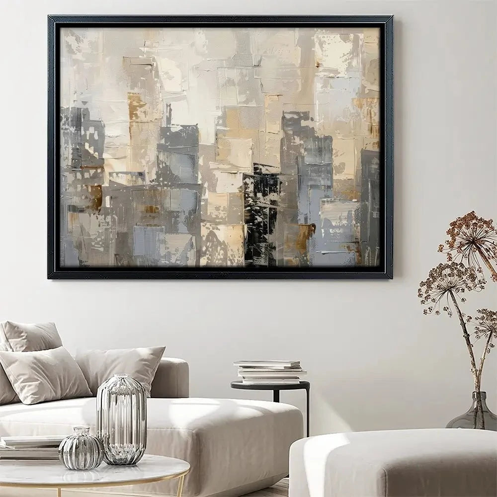 Abstract Moody City Canvas Print Abstract Moody City Canvas Print wall art product Creative Studio - Independent