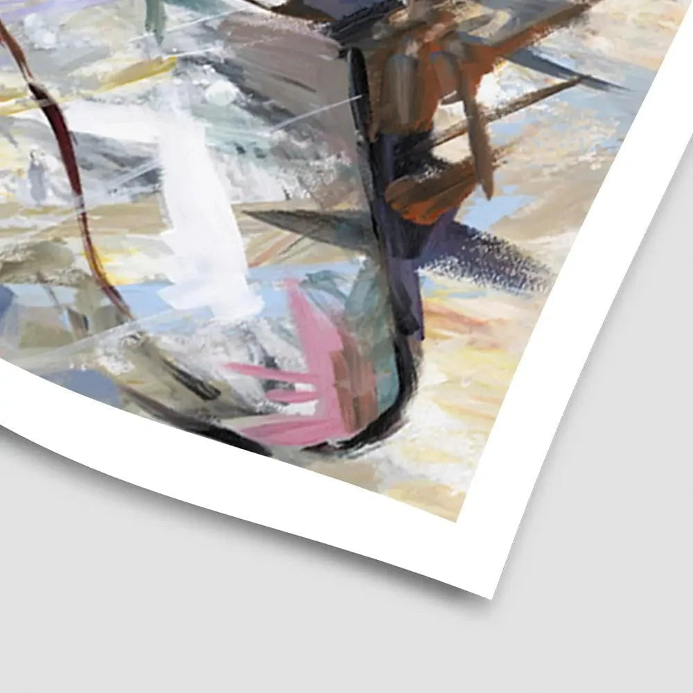 Abstract Nude Woman Art Print Abstract Nude Woman Art Print wall art product Leon Devenice
