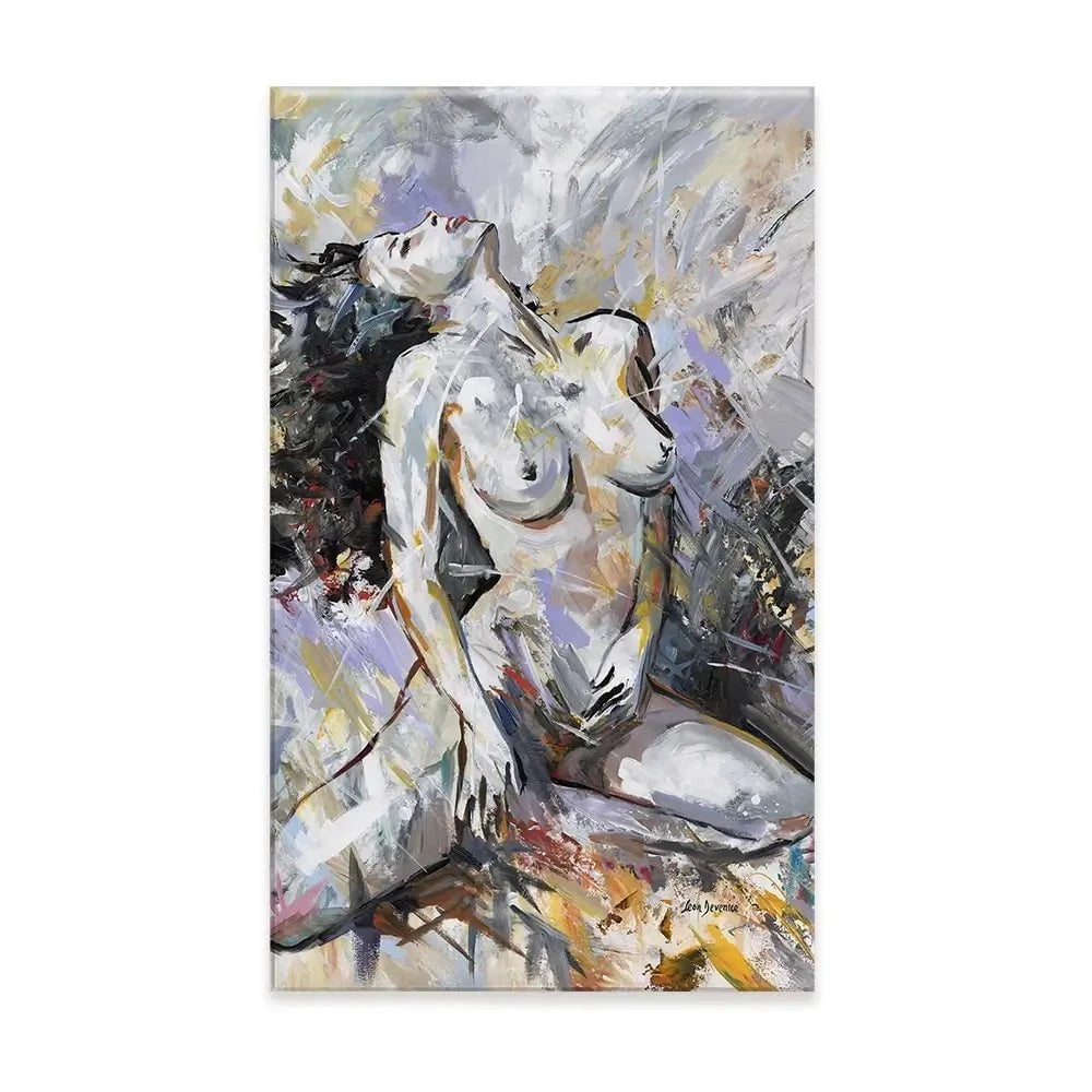 Abstract Nude Woman Canvas Print Abstract Nude Woman Canvas Print wall art product Leon Devenice