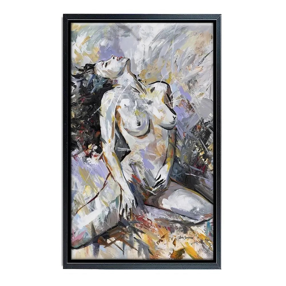 Abstract Nude Woman Canvas Print Abstract Nude Woman Canvas Print wall art product Leon Devenice
