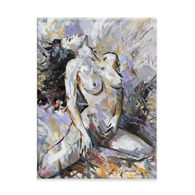 Abstract Nude Woman Canvas Print Abstract Nude Woman Canvas Print wall art product Leon Devenice