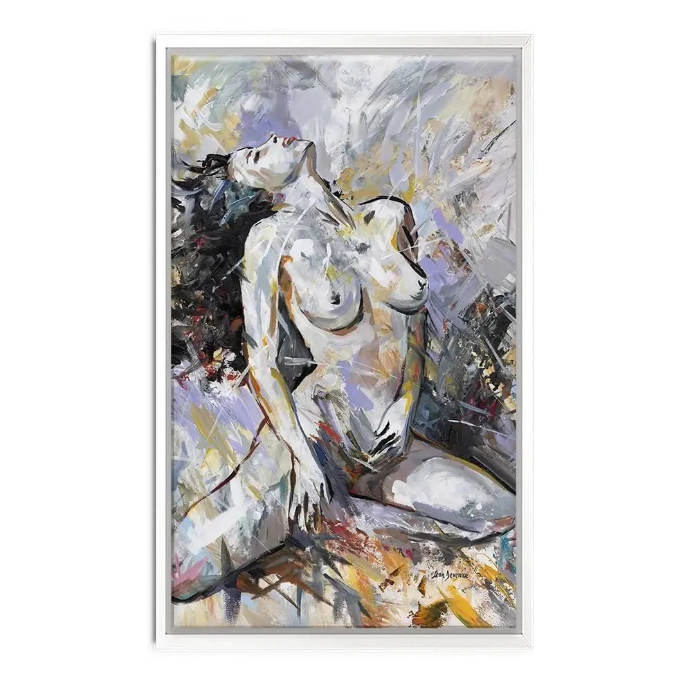 Abstract Nude Woman Canvas Print Abstract Nude Woman Canvas Print wall art product Leon Devenice