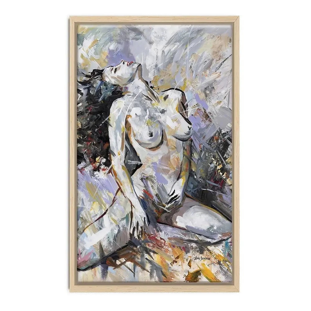 Abstract Nude Woman Canvas Print Abstract Nude Woman Canvas Print wall art product Leon Devenice
