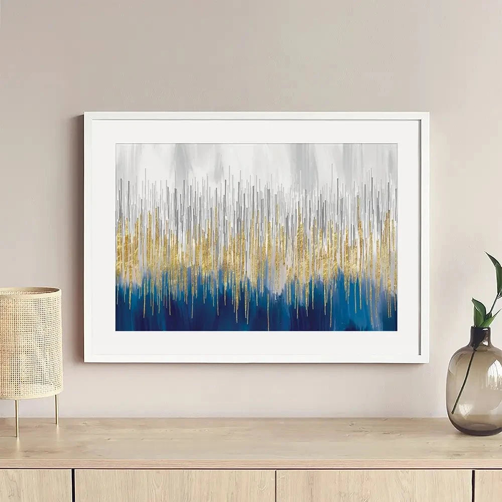 Abstract Parallels Framed Art Print Abstract Parallels Framed Art Print wall art product taif ahmed / Shutterstock