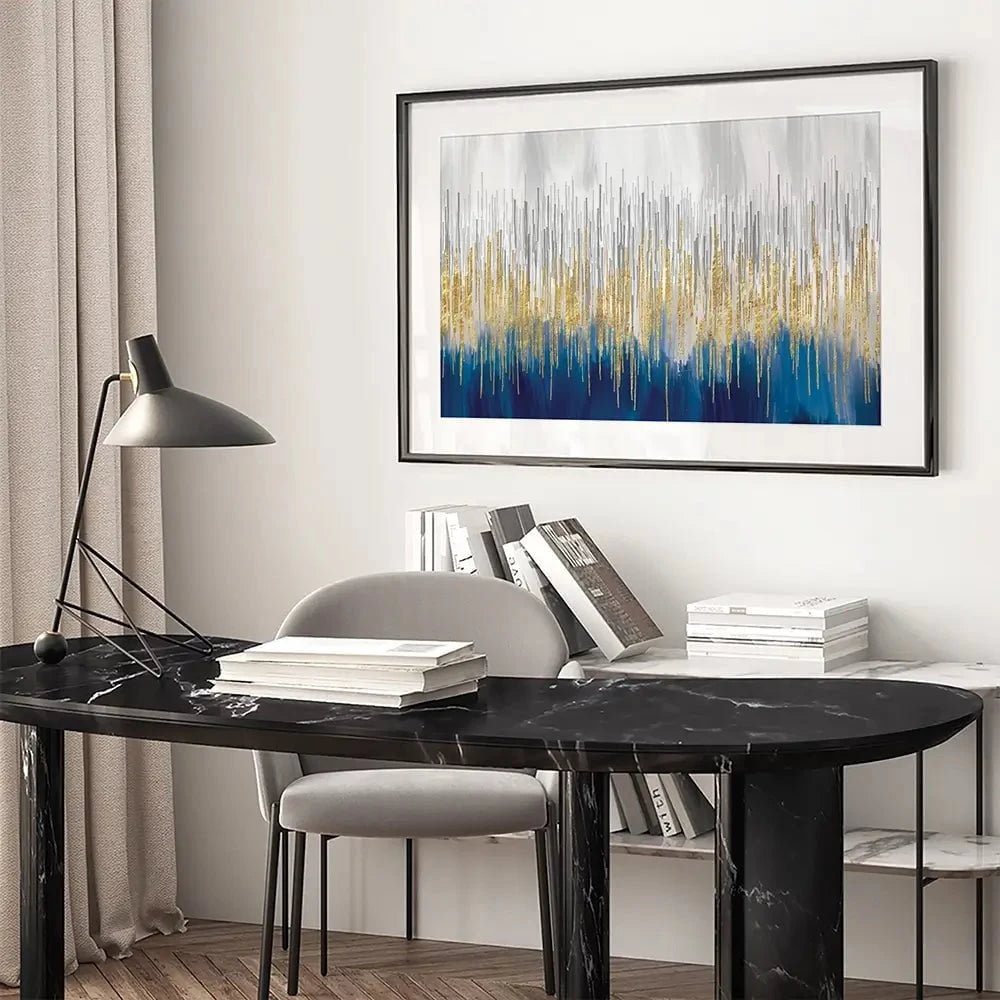 Abstract Parallels Framed Art Print Abstract Parallels Framed Art Print wall art product taif ahmed / Shutterstock