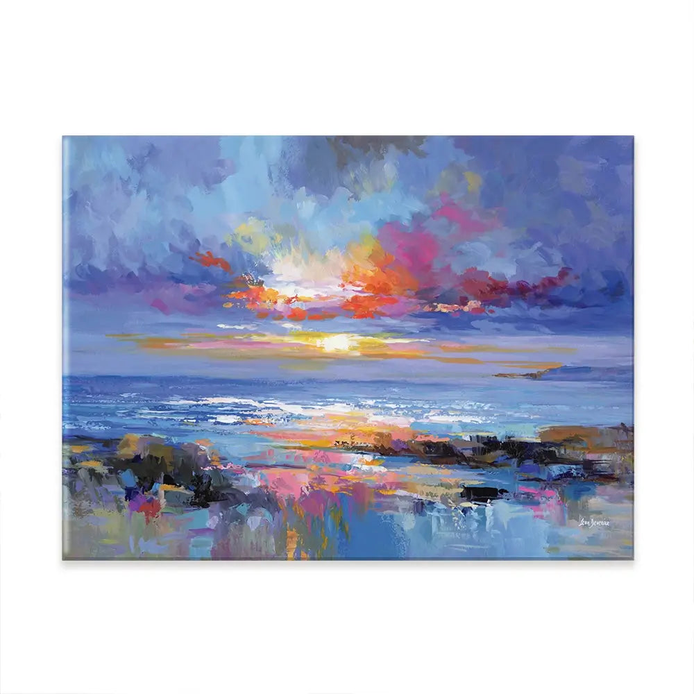 Abstract Seascape Canvas Print Abstract Seascape Canvas Print wall art product Leon Devenice