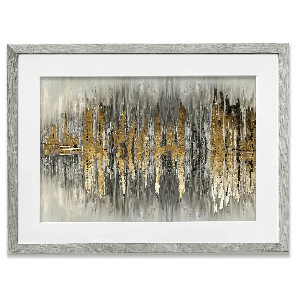 Abstract Sound Wave Framed Art Print Abstract Sound Wave Framed Art Print wall art product Muzi pear studio / Shutterstock