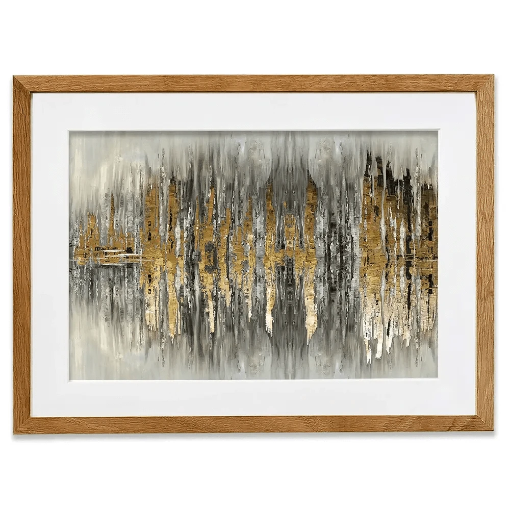 Abstract Sound Wave Framed Art Print Abstract Sound Wave Framed Art Print wall art product Muzi pear studio / Shutterstock