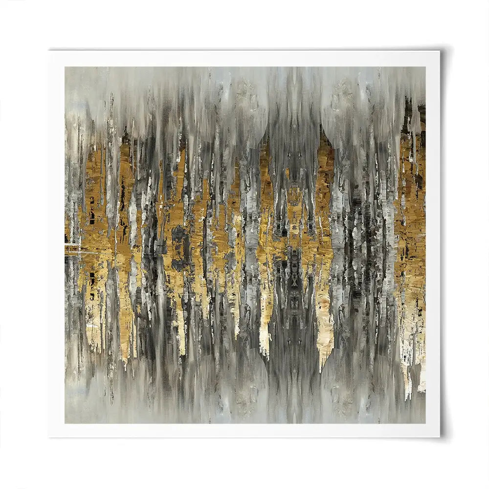 Abstract Sound Wave Square Art Print Abstract Sound Wave Square Art Print wall art product Muzi pear studio / Shutterstock