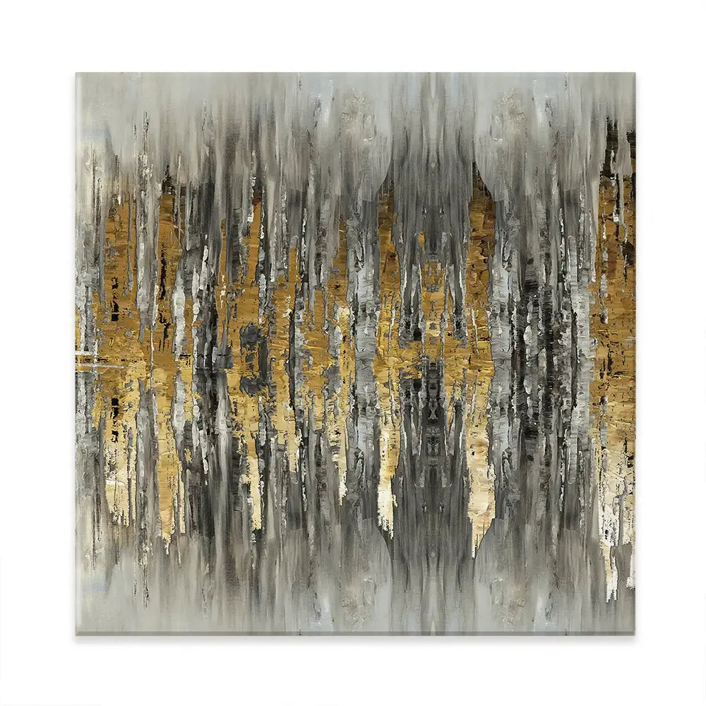 Abstract Sound Wave Square Canvas Print Abstract Sound Wave Square Canvas Print wall art product Muzi pear studio / Shutterstock