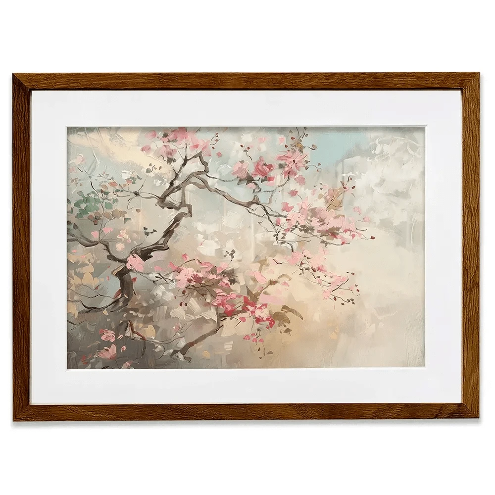Abstract Spring Tree Framed Art Print Abstract Spring Tree Framed Art Print wall art product Arlington Prints - Independent