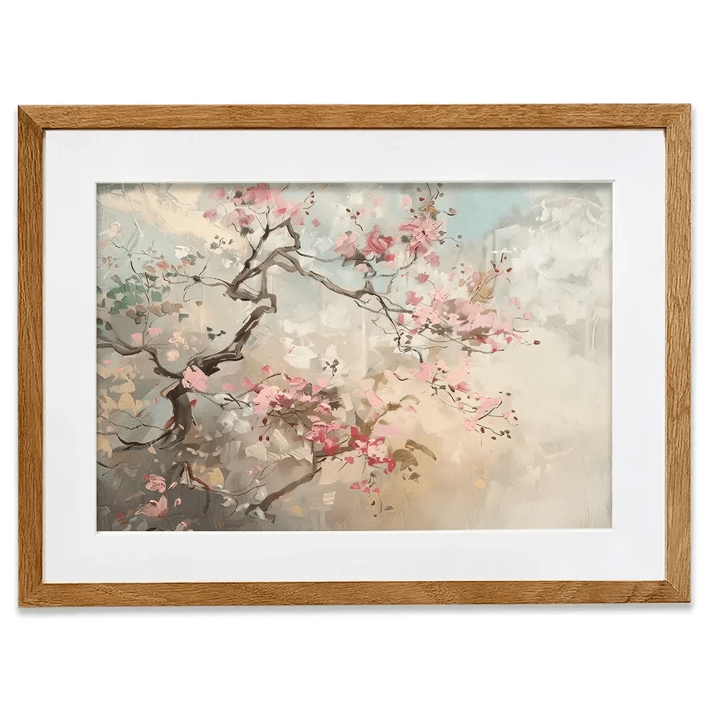 Abstract Spring Tree Framed Art Print Abstract Spring Tree Framed Art Print wall art product Arlington Prints - Independent