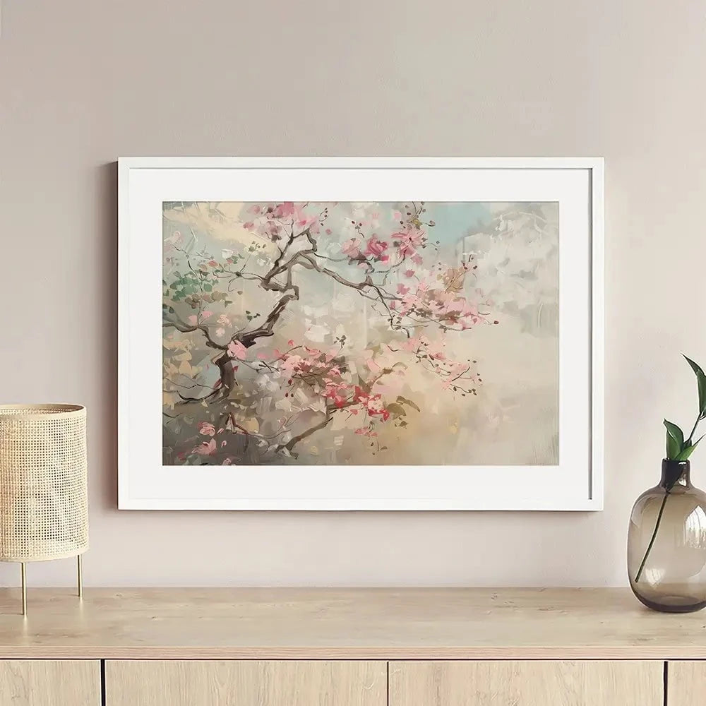 Abstract Spring Tree Framed Art Print Abstract Spring Tree Framed Art Print wall art product Arlington Prints - Independent
