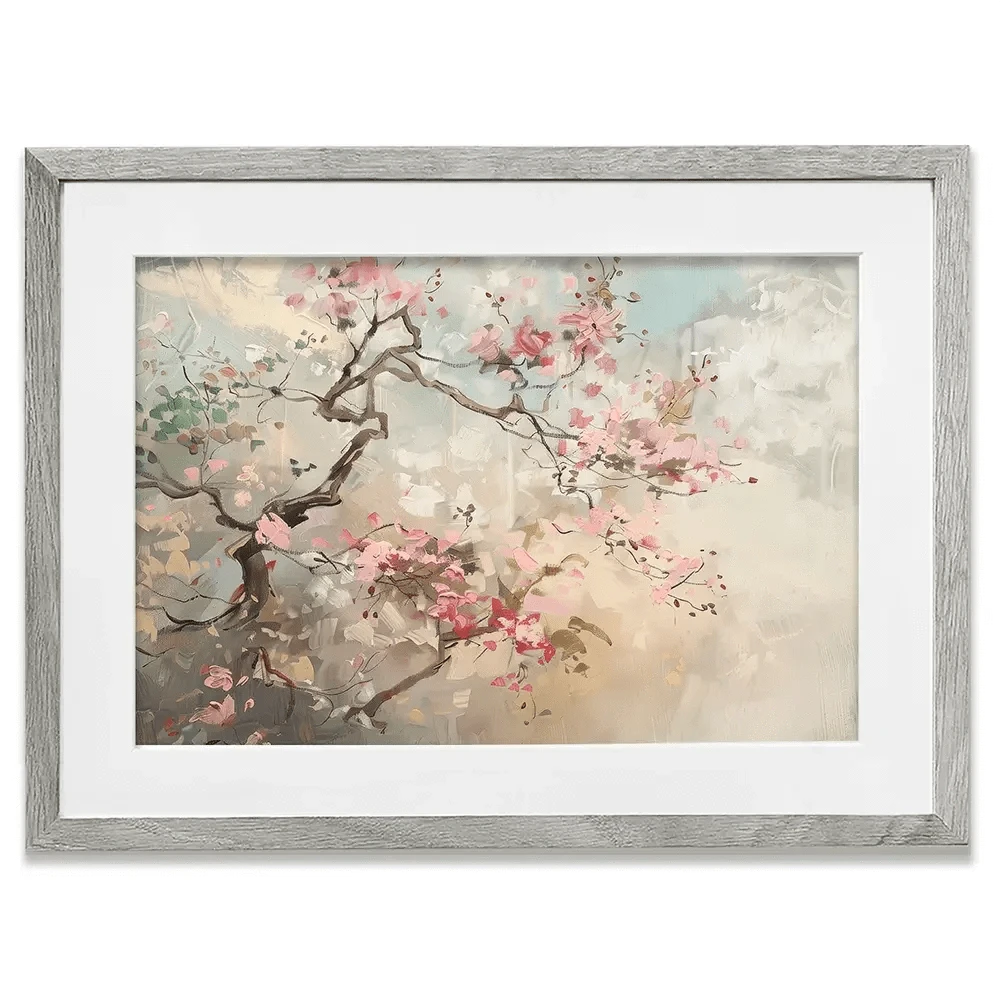 Abstract Spring Tree Framed Art Print Abstract Spring Tree Framed Art Print wall art product Arlington Prints - Independent