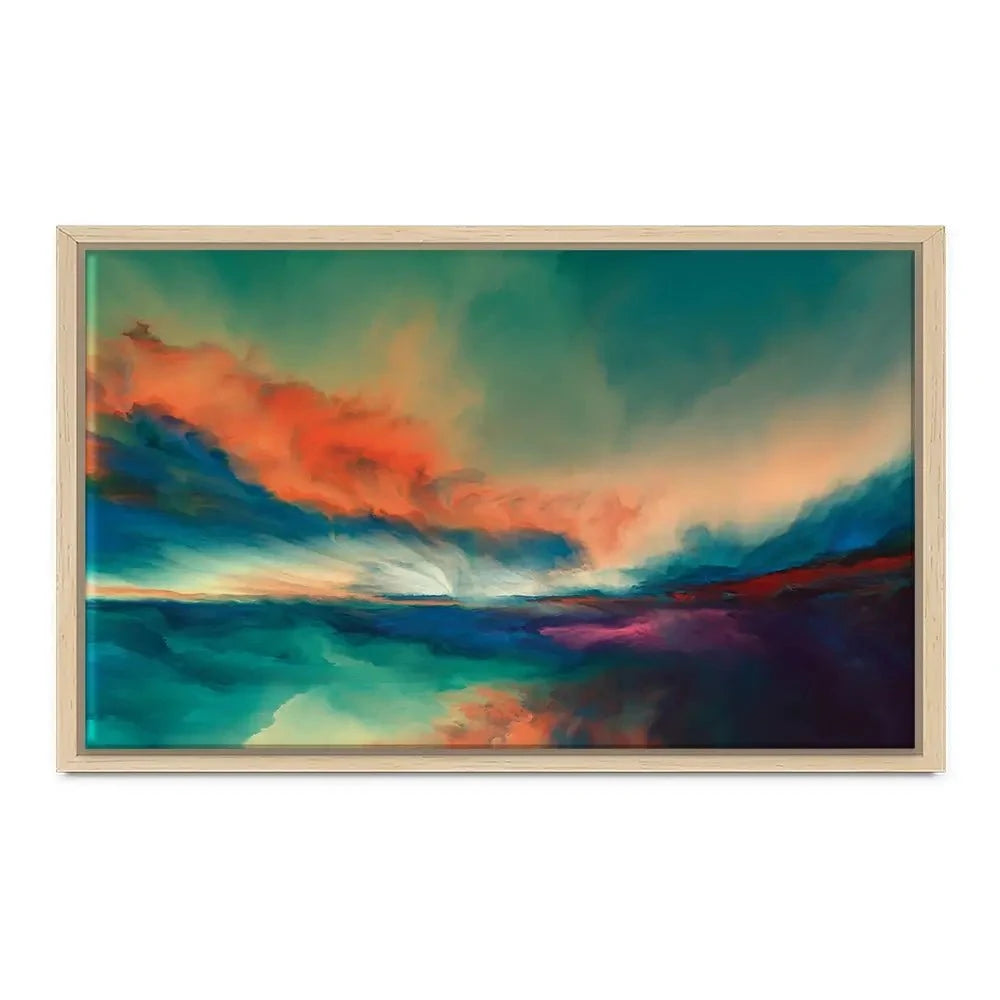Abstract Sunset Canvas Print Abstract Sunset Canvas Print wall art product agsandrew / Shutterstock