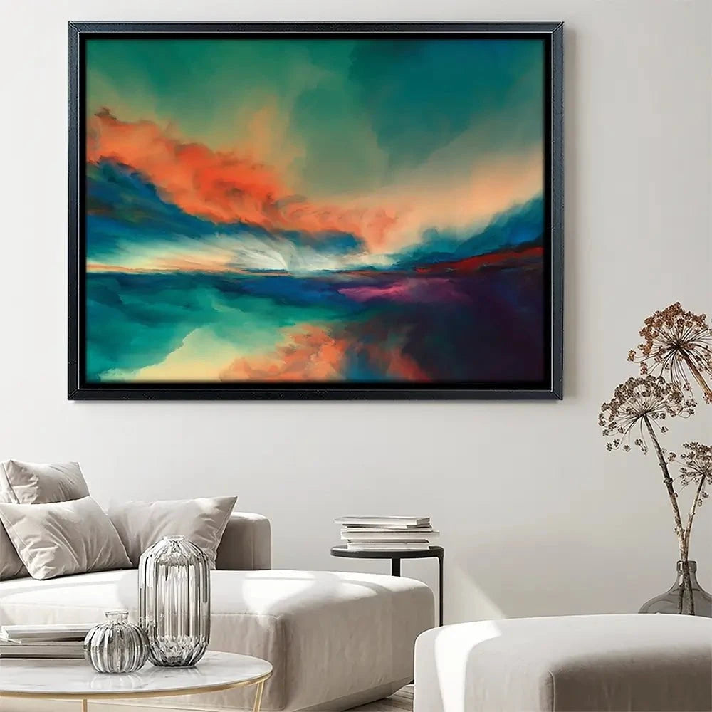 Abstract Sunset Canvas Print Abstract Sunset Canvas Print wall art product agsandrew / Shutterstock