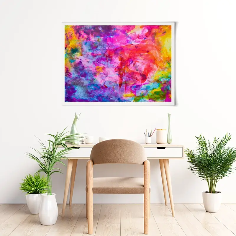 Abstract Watercolour Art Print Abstract Watercolour Art Print wall art product Vira Mylyan-Monastyrska / Shutterstock