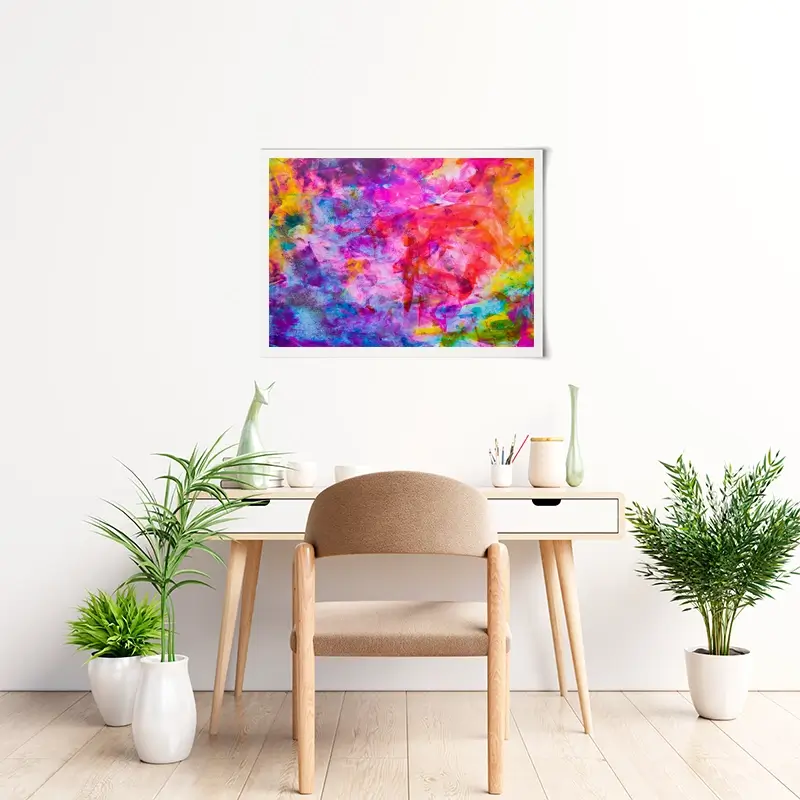 Abstract Watercolour Art Print Abstract Watercolour Art Print wall art product Vira Mylyan-Monastyrska / Shutterstock