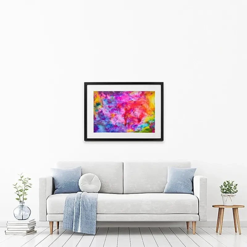 Abstract Watercolour Framed Art Print Abstract Watercolour Framed Art Print wall art product Vira Mylyan-Monastyrska / Shutterstock