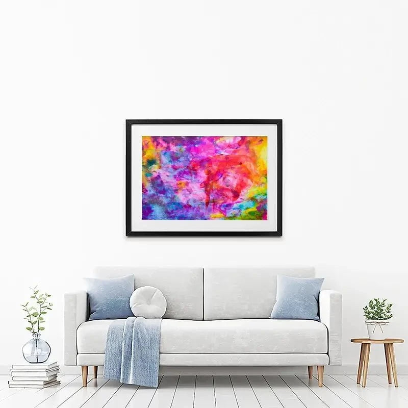 Abstract Watercolour Framed Art Print Abstract Watercolour Framed Art Print wall art product Vira Mylyan-Monastyrska / Shutterstock