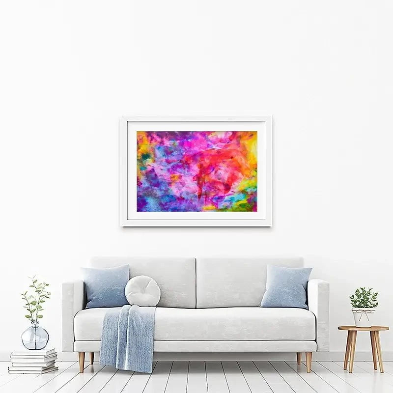 Abstract Watercolour Framed Art Print Abstract Watercolour Framed Art Print wall art product Vira Mylyan-Monastyrska / Shutterstock