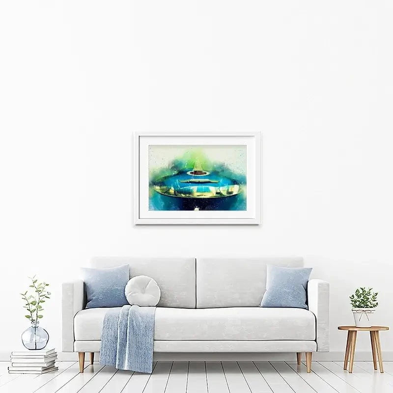 Acoustic Guitar Framed Art Print Acoustic Guitar Framed Art Print wall art product PLotulitStocker / Shutterstock
