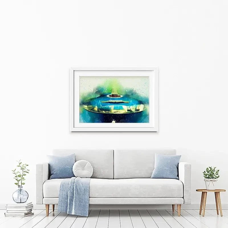 Acoustic Guitar Framed Art Print Acoustic Guitar Framed Art Print wall art product PLotulitStocker / Shutterstock