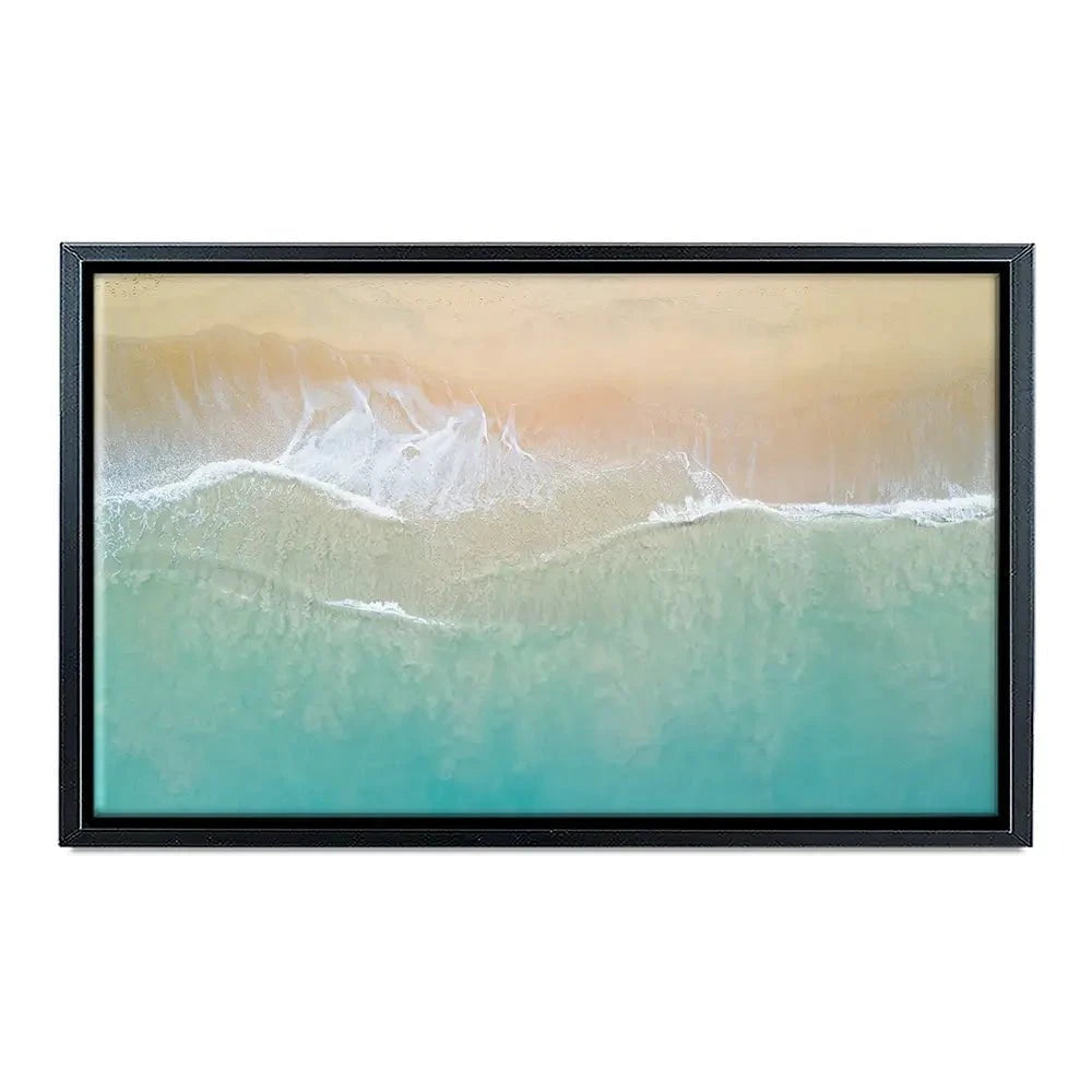 Aerial Wave Canvas Print Aerial Wave Canvas Print wall art product Zephyr_p / Shutterstock