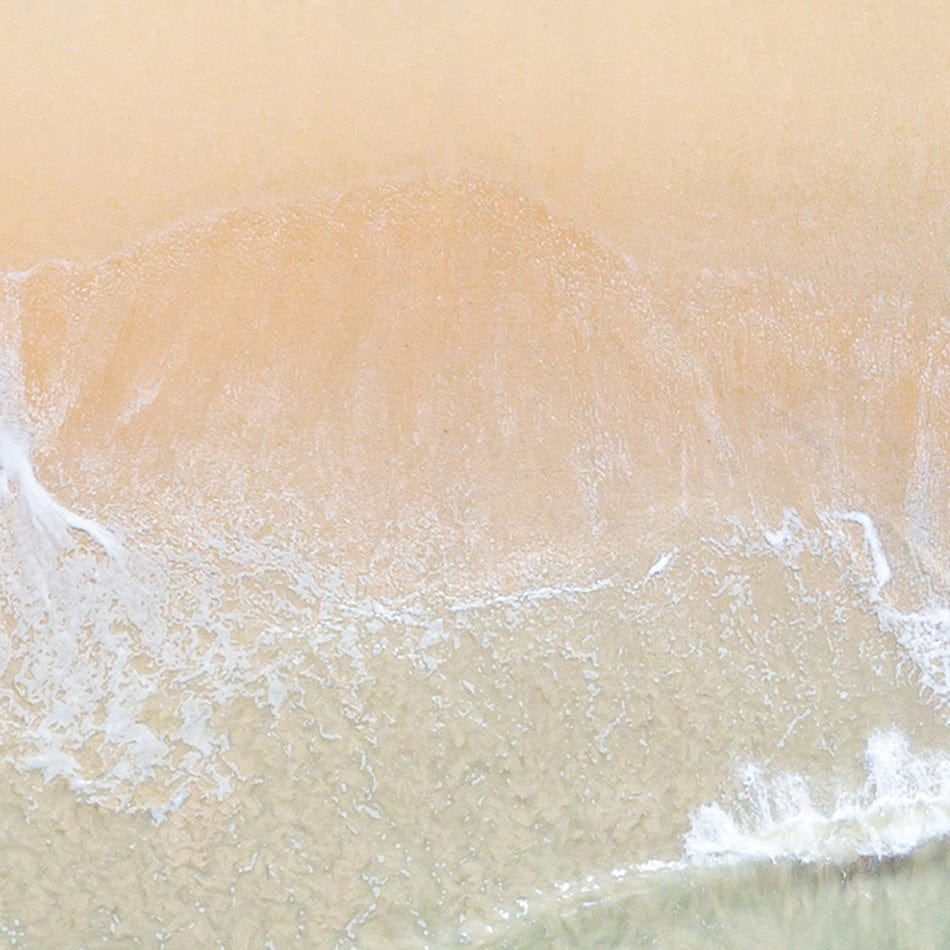 Aerial Wave Square Canvas Print wall art product Zephyr_p / Shutterstock