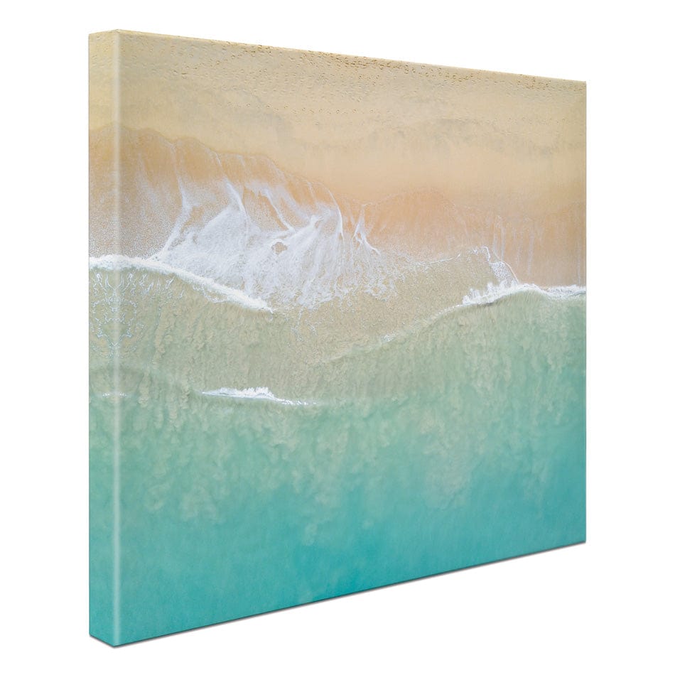 Aerial Wave Square Canvas Print wall art product Zephyr_p / Shutterstock