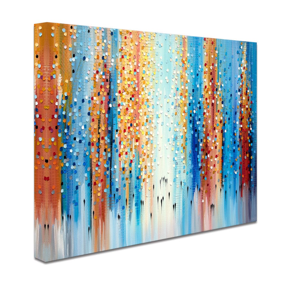 Afternoon City Canvas Print wall art product Ekaterina Ermilkina / Independent