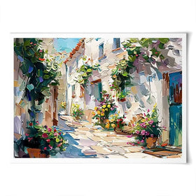 Alleyway Art Print Alleyway Art Print wall art product Elena Avanesova
