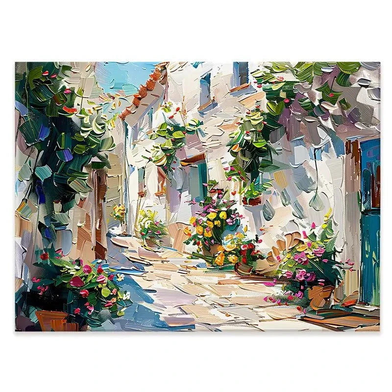 Alleyway Canvas Print Alleyway Canvas Print wall art product Elena Avanesova