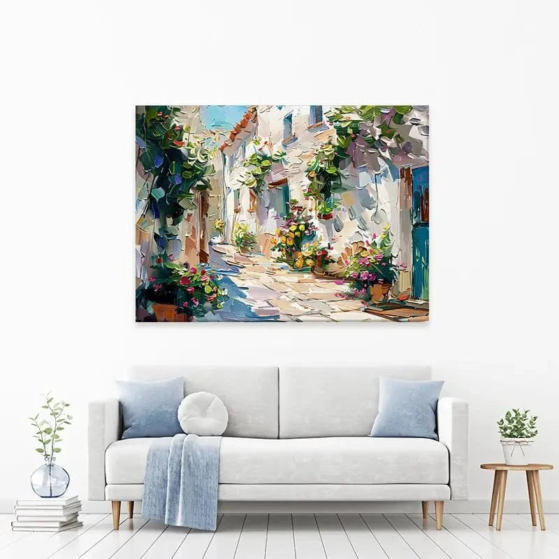 Alleyway Canvas Print Alleyway Canvas Print wall art product Elena Avanesova