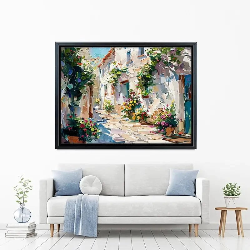 Alleyway Canvas Print Alleyway Canvas Print wall art product Elena Avanesova