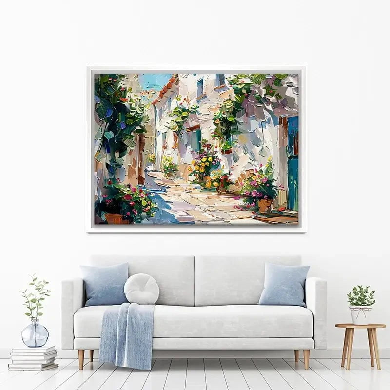 Alleyway Canvas Print Alleyway Canvas Print wall art product Elena Avanesova
