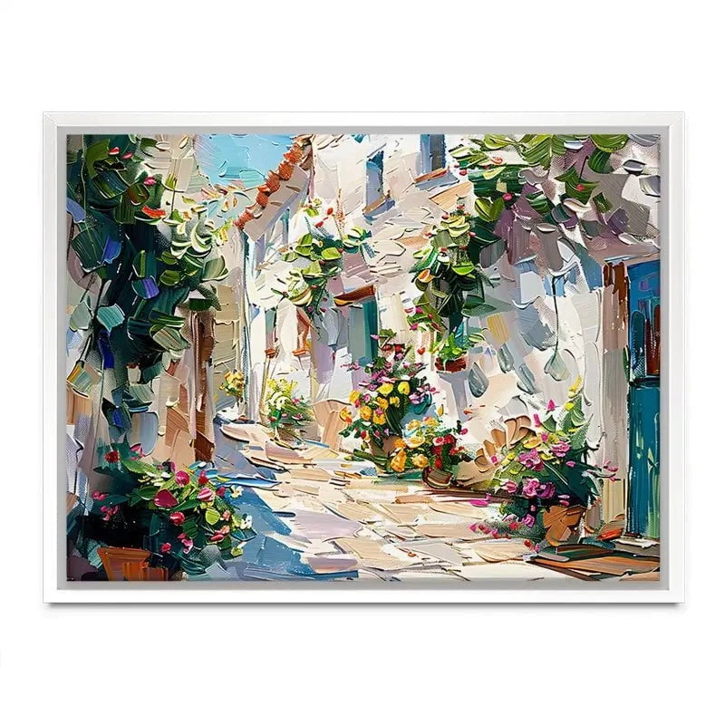 Alleyway Canvas Print Alleyway Canvas Print wall art product Elena Avanesova