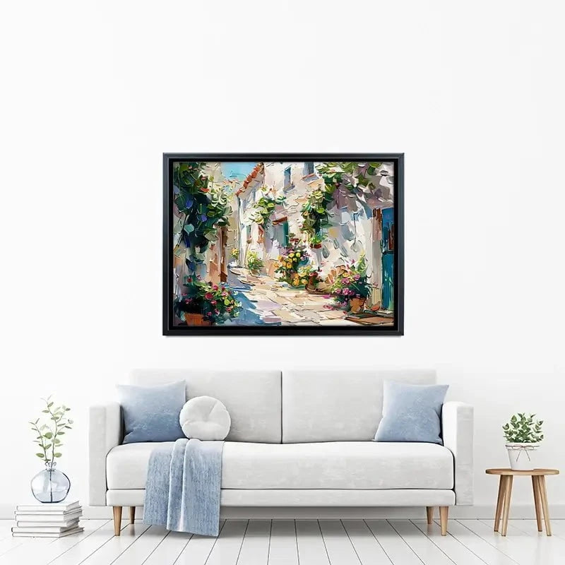 Alleyway Canvas Print Alleyway Canvas Print wall art product Elena Avanesova