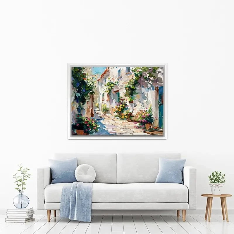 Alleyway Canvas Print Alleyway Canvas Print wall art product Elena Avanesova