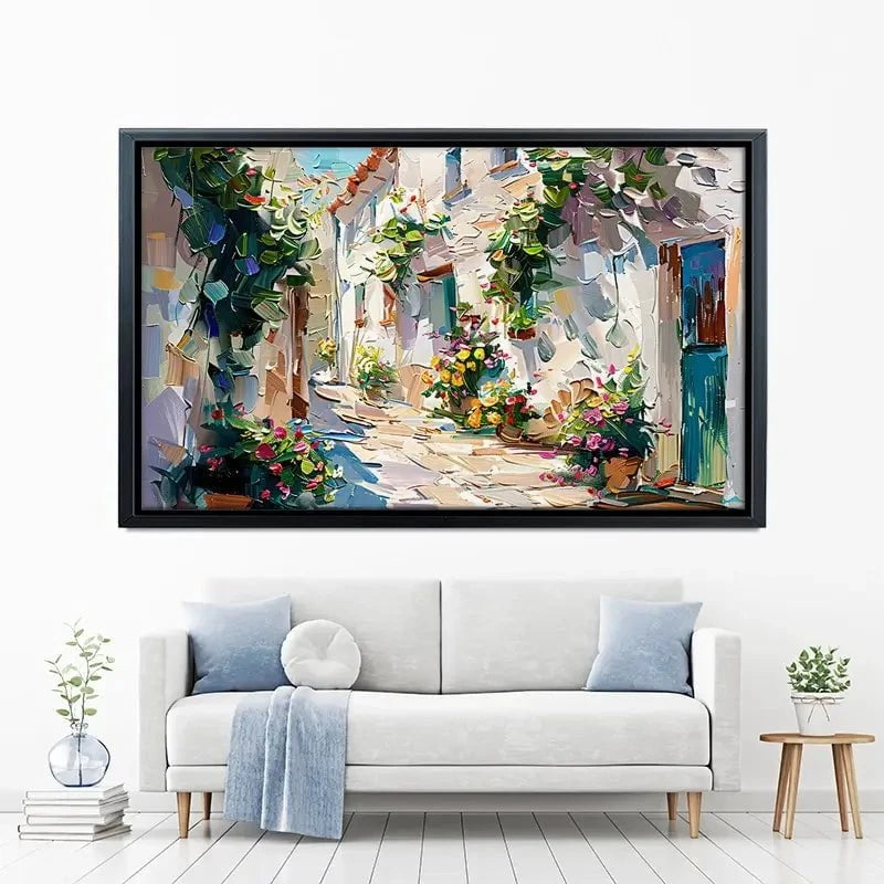 Alleyway Canvas Print Alleyway Canvas Print wall art product Elena Avanesova