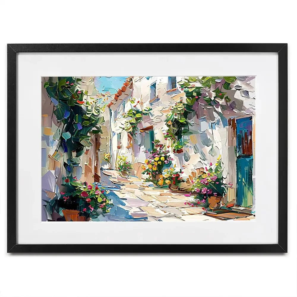 Alleyway Framed Art Print Alleyway Framed Art Print wall art product Elena Avanesova