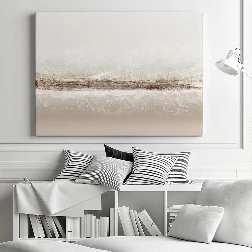 Almond Abstract Canvas Print Almond Abstract Canvas Print wall art product Aimee Linzi