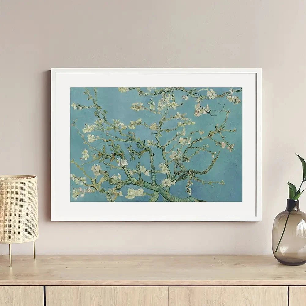 Almond Blossoms Framed Art Print Almond Blossoms Framed Art Print wall art product Vincent Van Gogh